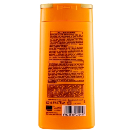 Clinians Bellezza Solare Latte Protettivo Anti Age SPF 30 Alta UVA + UVB 200 mL